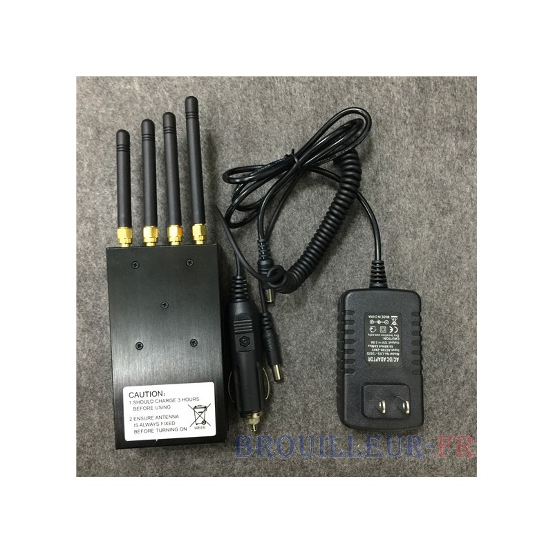 BR-ALL-10W - Brouilleur professionnel WIFI GSM-3G GPS à fréquence